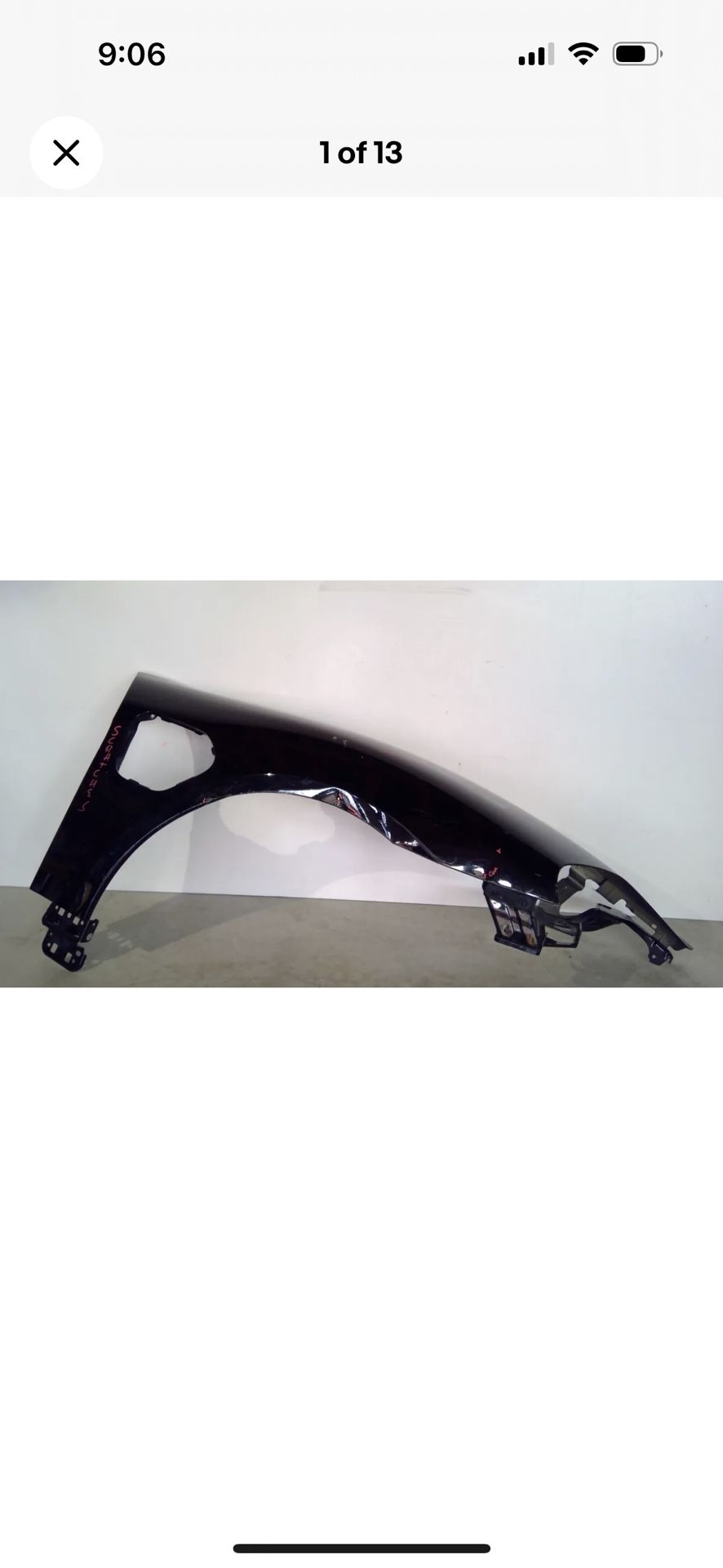 2020 2021 2022 PORSCHE TAYCAN RIGHT FENDER OEM for Sale in Wilmington ...