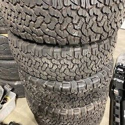 Tires Mud Rugged Off Road All Terrain BFG Ko2 Ridge Grappler Toyo Open Country AT LT MT RT 