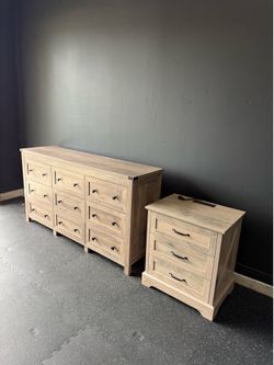 Dresser and Night Stand Set