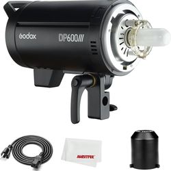 Godox DP600III 600W 2.4G Wireless X System Studio Strobe Flash Light 600Ws GN80 Pro Photography Lighting with Built-in GODOX 2.4G Wireless X System (1