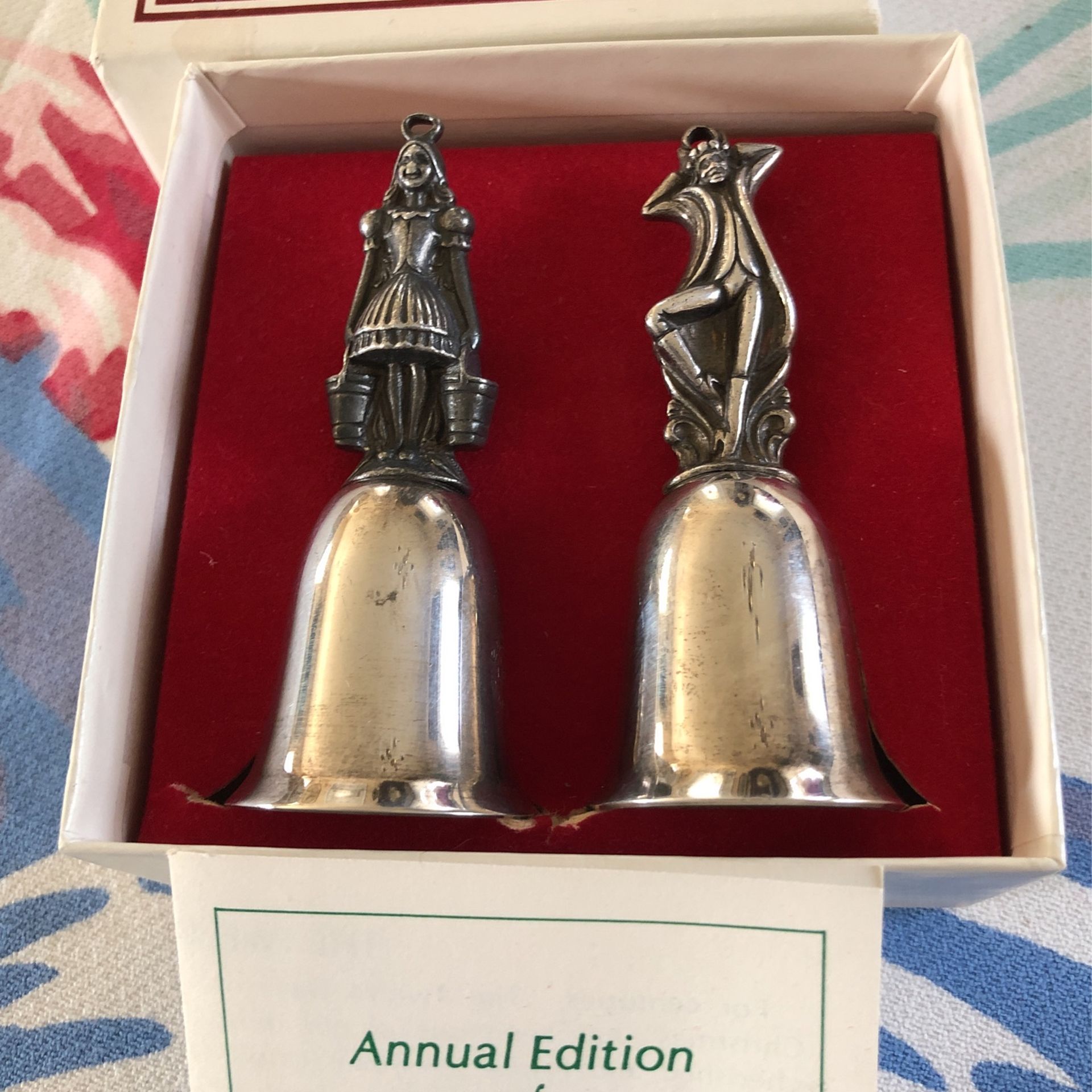 2 Reed And Barton 12 Days Of Christmas Bells