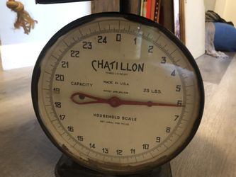 Chatillon Scale (Capacity 25LBS)