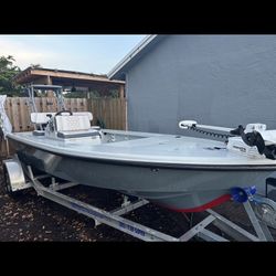 Brand New 2022  18’ Vtech flats Boat Ready For Power