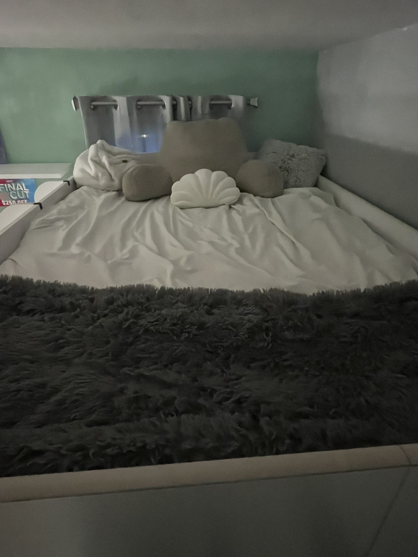Berg Utica Full Size Loft Bed With Desk