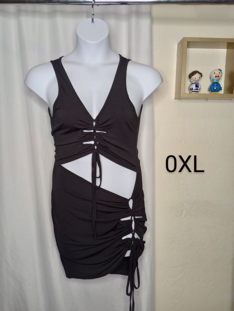New Sexy Black Dress Plus Size (0XL) $10