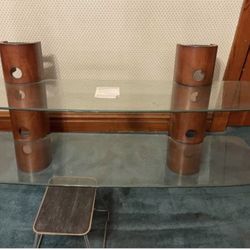 Floating Glass Table 