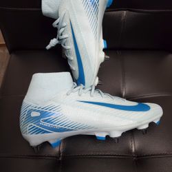 Nike Superfly 10 Elite SG Glacier Blue Soccer Cleats HJ3717-400 Mens Size 8 NEW