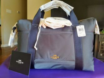 Coach cargo store weekender bag