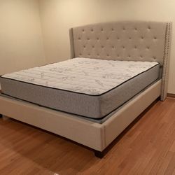 $699 Brand New King Bed Frame With Mattress (Read Description Below)