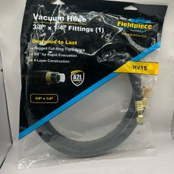 Fieldpiece Vacuum Hose 3/8 * 1/4 
