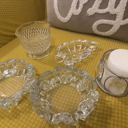 5 glasses decorative luxury 