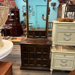 Ethan Allen Dressing Table & Mirror