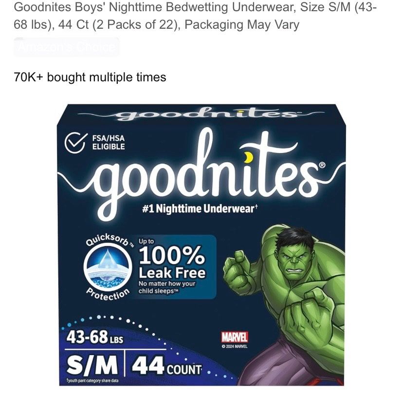 Diapers/underwear For Boys 