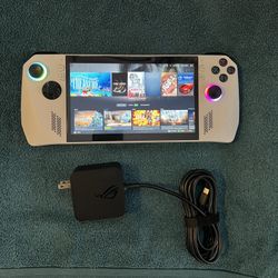 Rog Ally Z1 Extreme With Custom Back Plate And Original Charger Like New