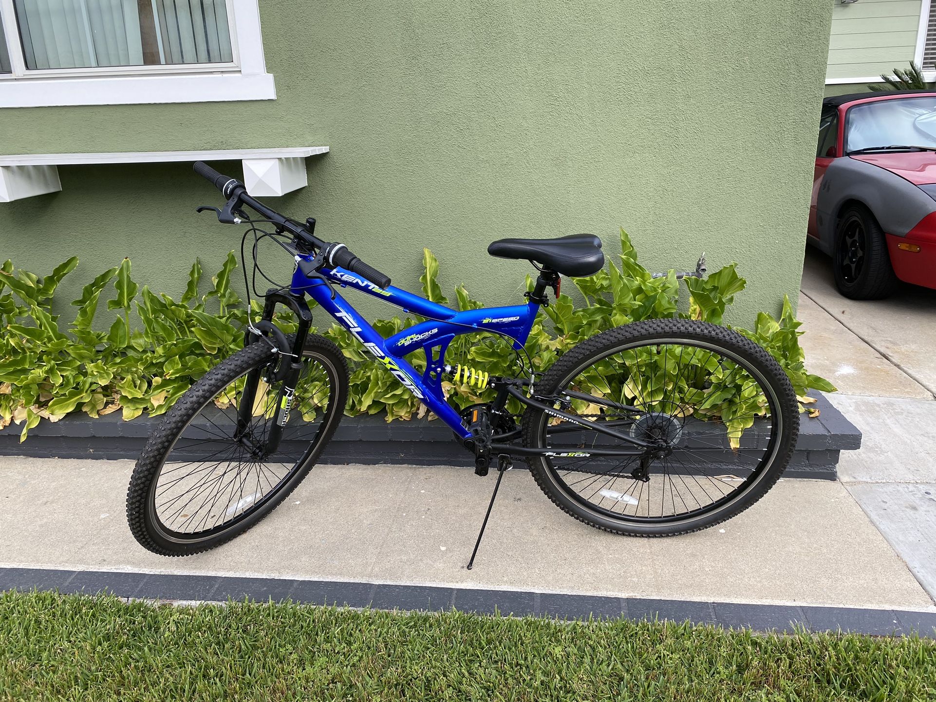 Blue 29” Mountain Bike