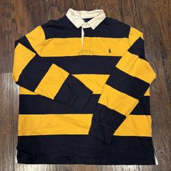 Polo Ralph Lauren Striped Long Sleeve Polo Shirt