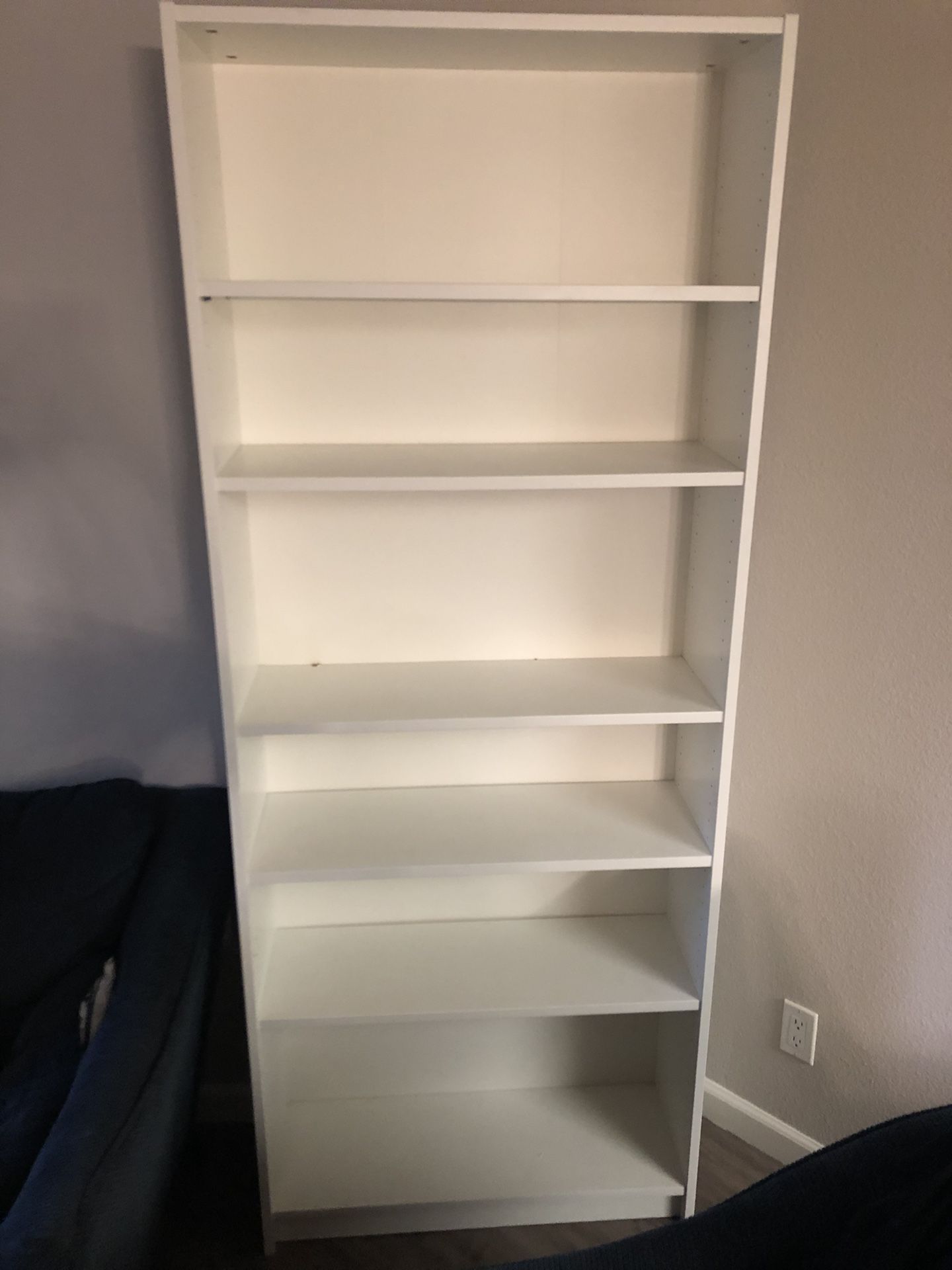 White Billy bookcase available