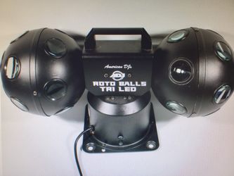 American DJ Roto balls Tri Led lights for Sale in Channelview, TX - OfferUp
