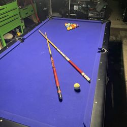 Pool Table Slate  New Felt New Ball