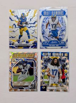 Los Angeles Rams card lot