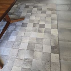 Jalan Rug Silver/Ivory