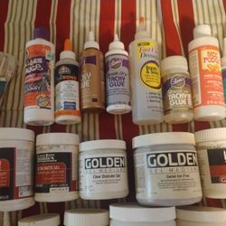 Assortment Of Molding Paste &Tacky Glue