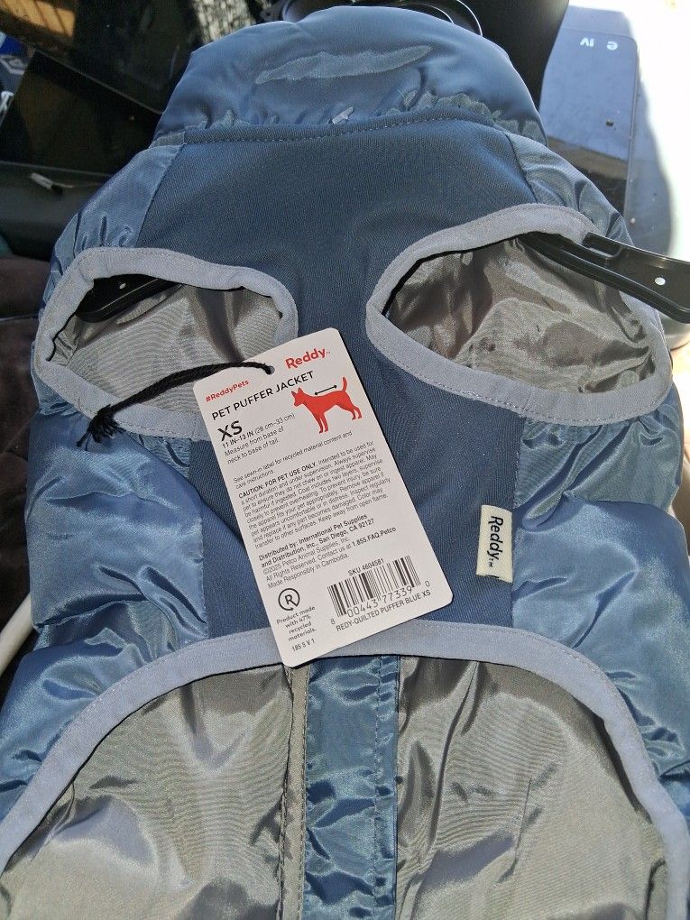 Pet Puffer Jasket # Reddy Pets