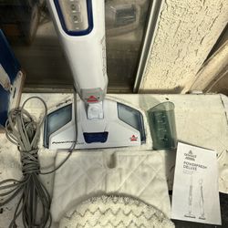 Bissell Power Fresh Vac & Steam  2747a New Condition Open Box Never  Used Parts Included As Shown 