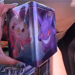 Pokemon Tin Box