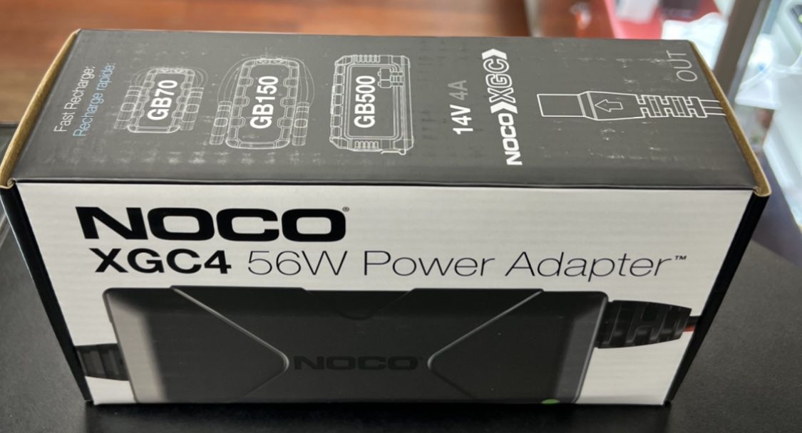 NOCO XGC4 Fast Charger Power Adapter For GB70/GB150/GB500+