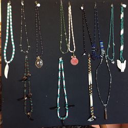 Hand crafted necklaces