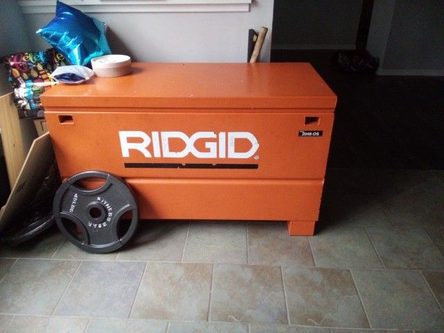 Tool Chest And Garden Tools