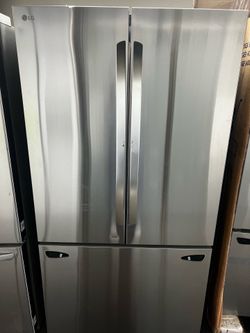 LG COUNTER DEPTH FRENCH STYLE REFRIGERATOR STAINLESS STEEL