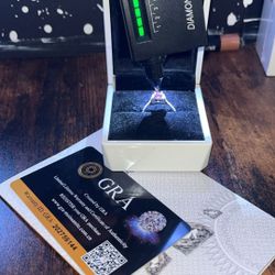vvs moissanite ring asjustable 