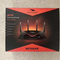Netgear Nighthawk Pro Gaming XR700 Router – Like New, Complete in Box