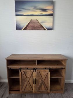Farm house style TV stand