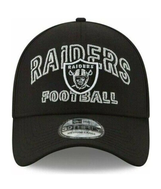 New Era NFL Las Vegas Raiders Draft City Black Flex Hat