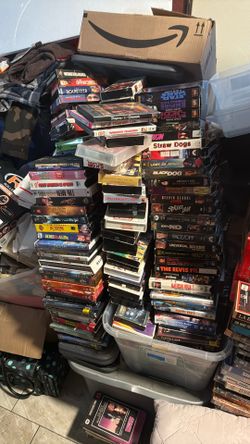 Lots Of Movies And DVDs And Blue Rays 