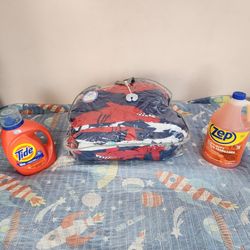 Full Size Bed Winter Blanket & Detergents All New All For Only $5