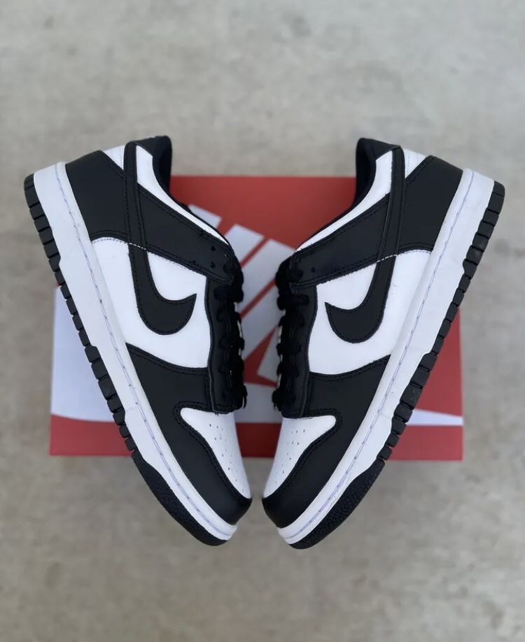 Nike Dunk Panda Black White Size 5y / 5.5y / 7.5 / 8.5 / 9.5 / 10 / 10.5 / 11