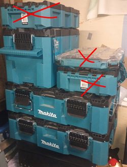 Makita tool box organizers