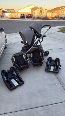 Baby stroller and car seats