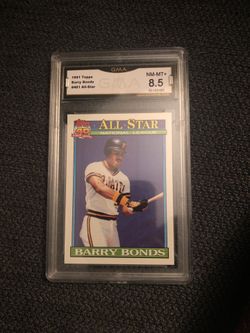 Barry Bonds GMA Graded