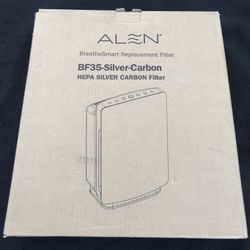 Alen BF35 Silver Carbon Air Purifier Replacement Filter for BreatheSmart Classic