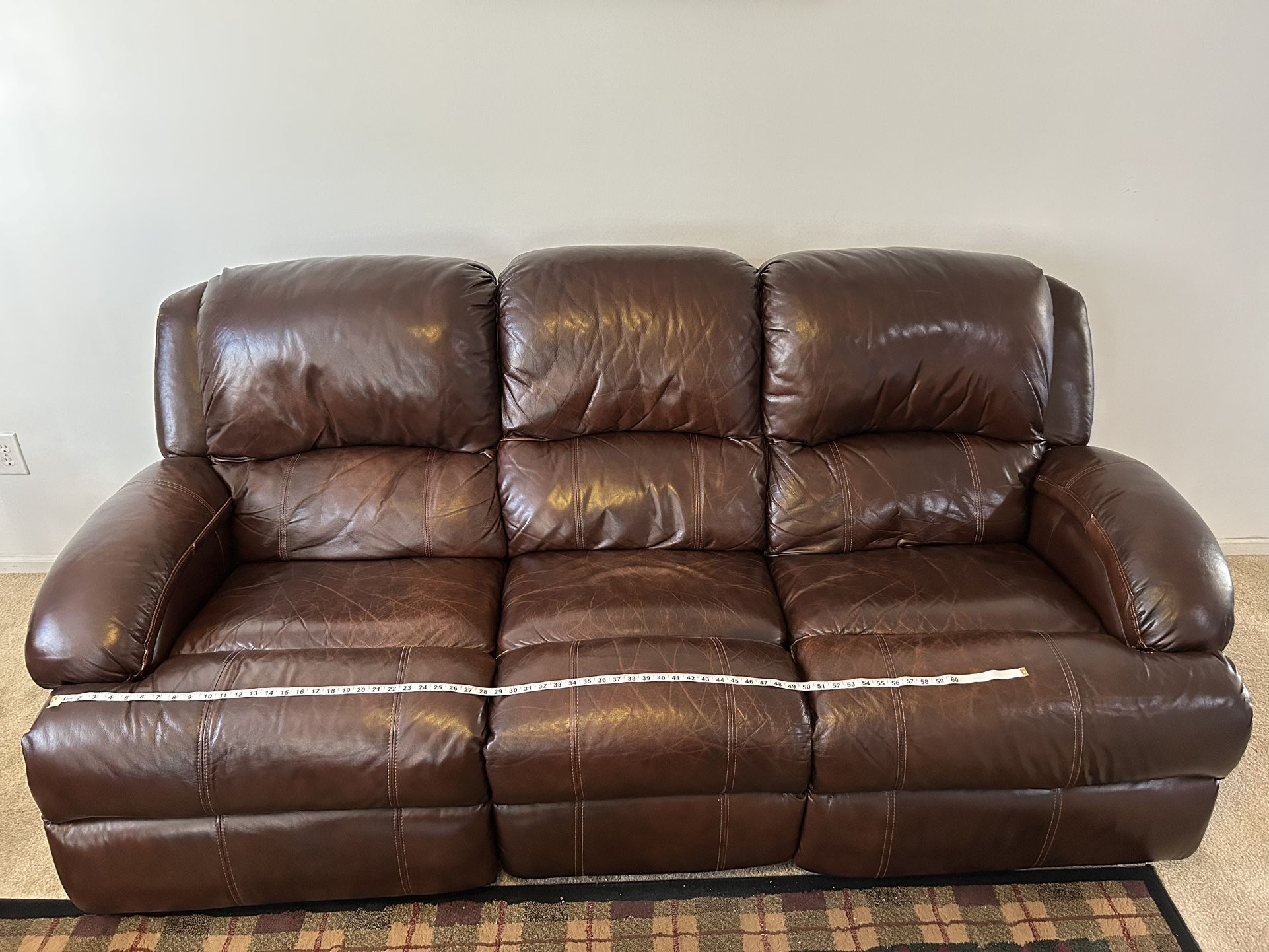 3 Seater Sofa, 2 Seater Sofa With Side Table And Coffee Table - Excellent Condition