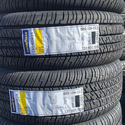 195/60/15 Goodyear New Tires Installed and Balanced
