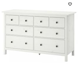 IKEA Dresser Hemnes $350 w/ glass top