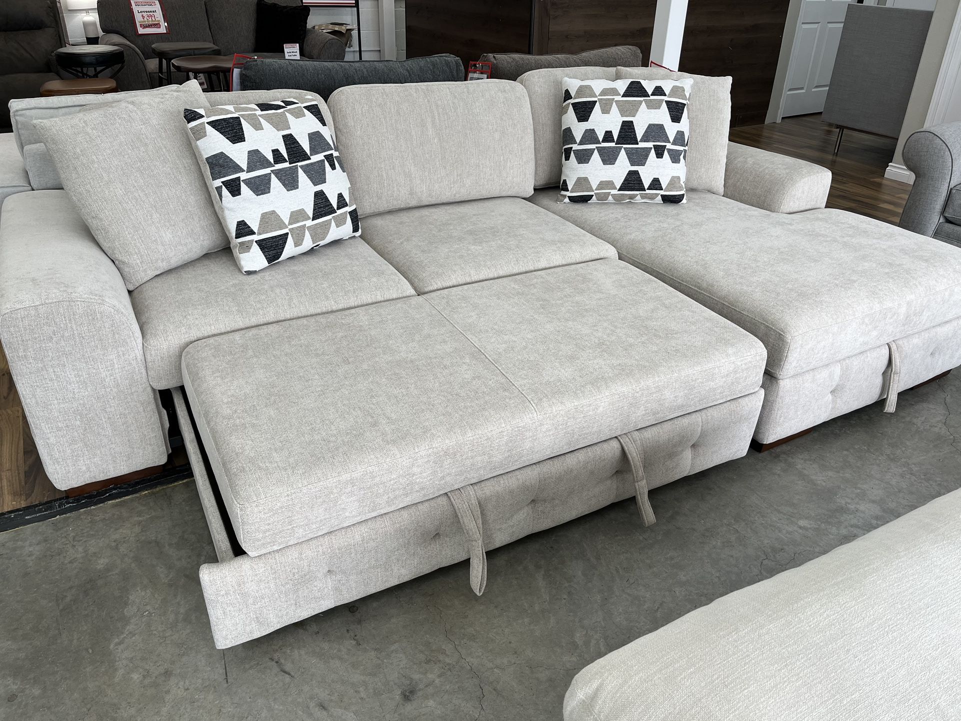 Sectional Sleeper With Storage
