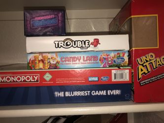 Set of 6 board games