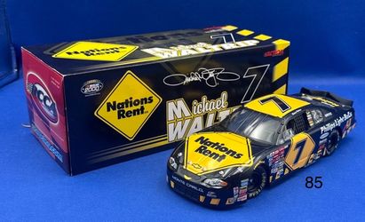 Action Racing 1:24 Michael Waltrip #7 Nations Rent Bank